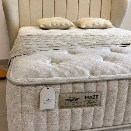 Cj. Box CASAL 1,38m Maze Espuma 3D – Ecoflex (6120)
