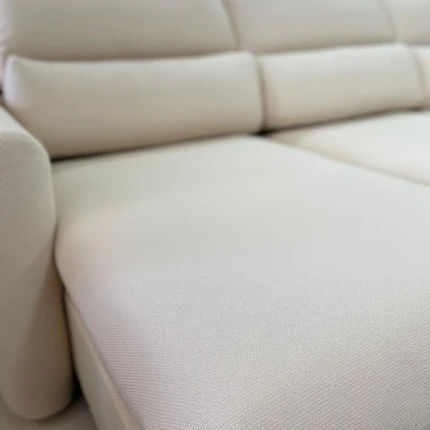 Sofá 2,74m BLINDADO Paris Retratil em Linho Natural (3024) - Imagem 5