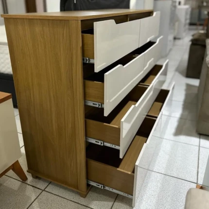 Cômoda 1,47m Georgia 8 Gavetas (8004) - Imagem 2