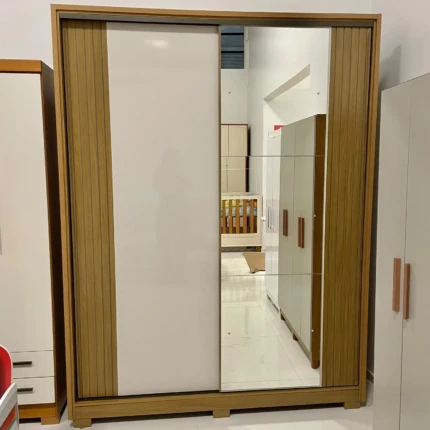 Roupeiro 1,75m 2 Portas Deslizantes Toronto com Espelho (4500)