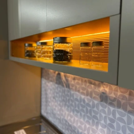 Cozinha 3,40m 100% MDF Alure Com LED (2568) - Imagem 5