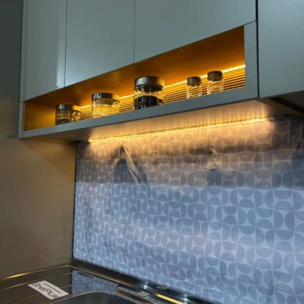 Cozinha 3,40m 100% MDF Alure Com LED (2568) - Imagem 3