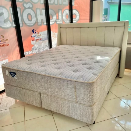 Cj. Box Queen 1,58m Sensory Termico – Confortável – Ecoflex (3939)