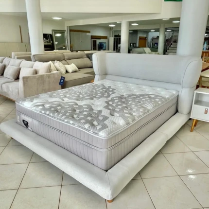Cama Queen Zara com Colchão Majestic Ecoflex (5886-6232) - Imagem 3