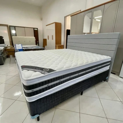 Cabeceira 1,95m Tine Linho Cinza (1021) - Imagem 3