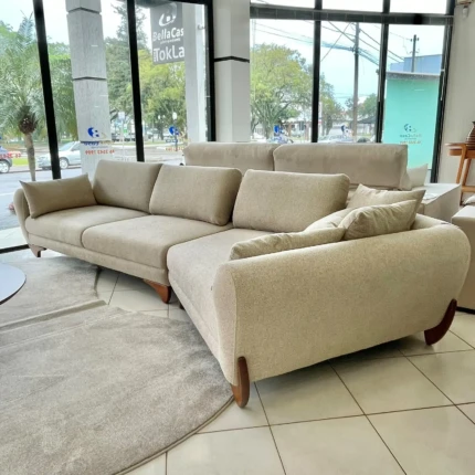 Sofá 3,61m Abrigo com Chaise (3174) - Imagem 5