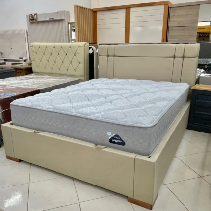Cama Baú Queen 1,58m com Colchão Tok Density (2490-4372)