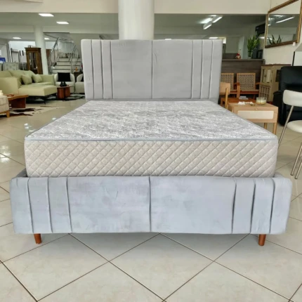 Cama Estofada Casal com Colchão D33 Firme Ecoflex (6470-3136) - Imagem 3